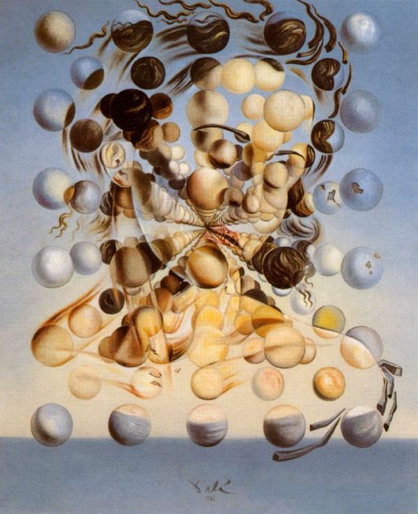 1952 "Galatea de las esferas" by Salvador Dalí