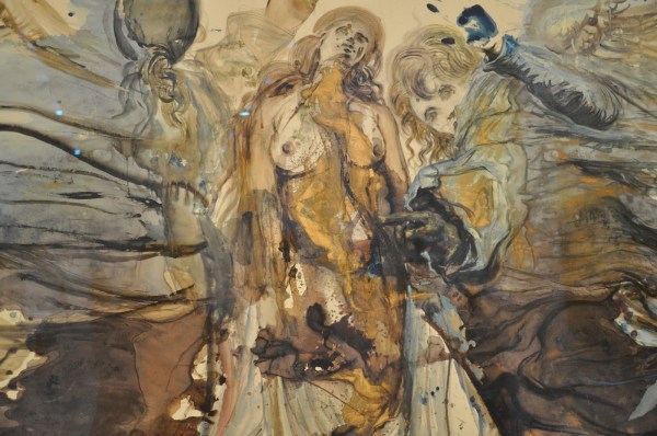 Metamorfosis de ángeles en mariposa